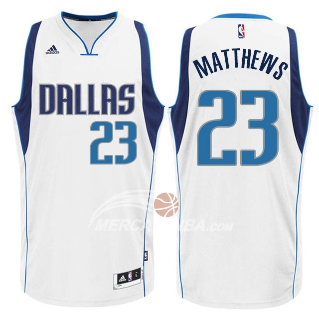Maglia NBA Matthews Dallas Mavericks Blanco